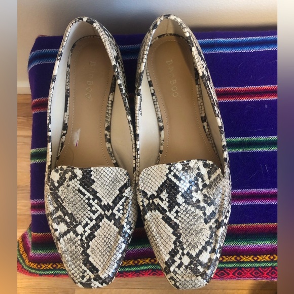 Faux Snakeskin Loafers - Picture 2 of 2